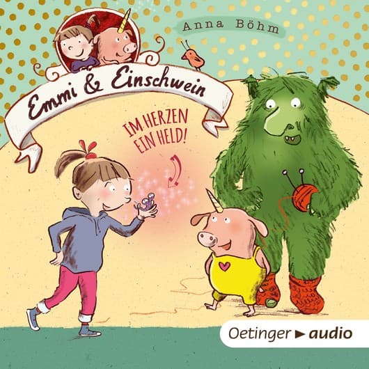 Tonie-Figur Im Herzen ein Held! aus der Serie Emmi & Einschwein