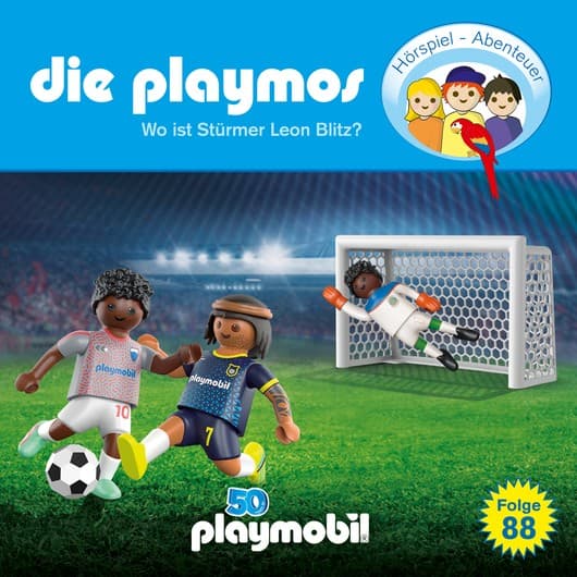 Tonie-Figur Die Playmos - Das Original Playmobil Hörspiel, Folge 88: Wo ist Stürmer Leon Blitz? aus der Serie Die Playmos