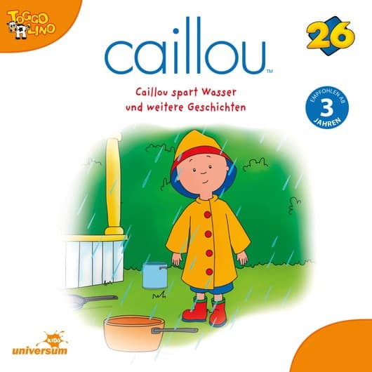 Tonie-Figur Folgen 278-286: Caillou spart Wasser aus der Serie Caillou
