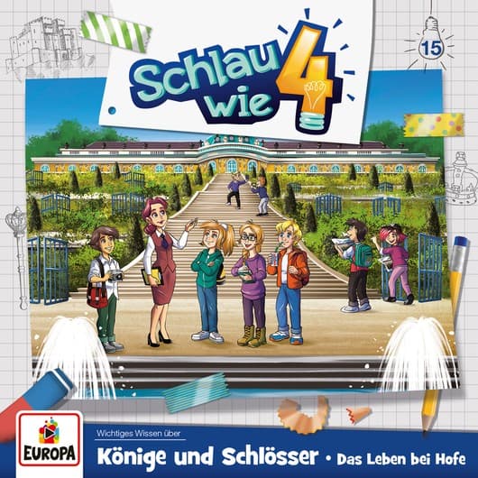 Tonie-Figur Könige und Schlösser. Das Leben bei Hofe aus der Serie Schlau wie Vier