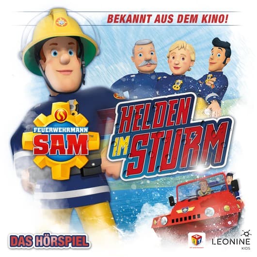 Tonie-Figur Helden im Sturm (Das Original-Hörspiel zum Film) aus der Serie Feuerwehrmann Sam