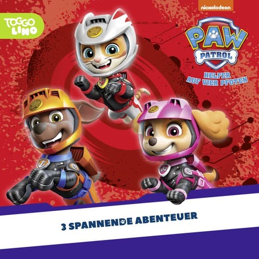 Tonie-Figur Folgen 240-242: Die Moto Patrol und Bürgermeisterin Schlechtherz aus der Serie PAW Patrol