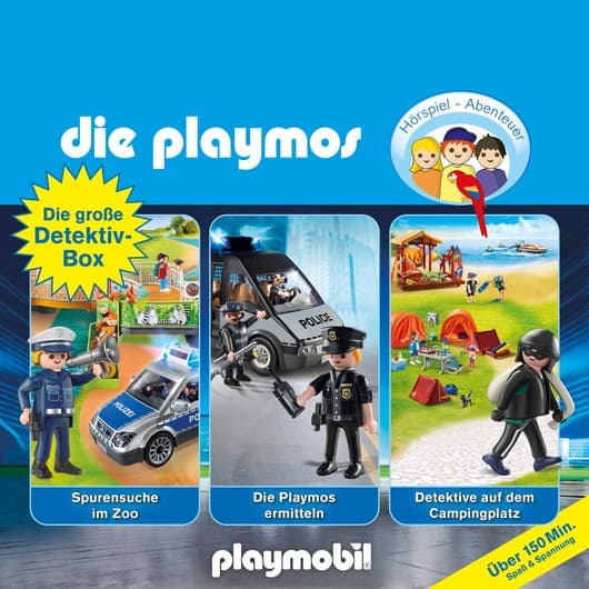 Tonie-Figur Die Playmos - Die große Detektiv-Box (Folgen 46, 66, 73) aus der Serie Die Playmos