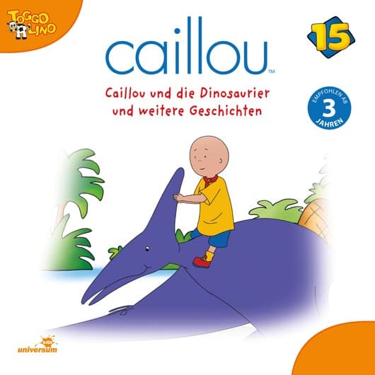 Tonie-Figur Folgen 179-190: Caillou und die Dinosaurier aus der Serie Caillou
