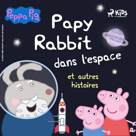 Tonie-Figur Peppa Pig - Papy Rabbit dans l'espace et autres histoires aus der Serie Peppa Pig