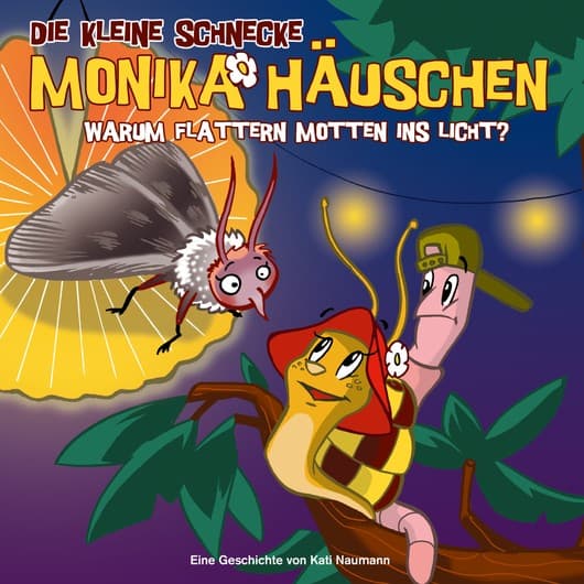 Tonie-Figur Warum flattern Motten ins Licht aus der Serie Die kleine Schnecke Monika Häuschen