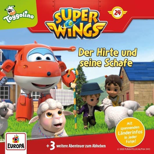 Tonie-Figur Der Hirte und seine Schafe aus der Serie Super Wings
