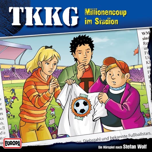 Tonie-Figur Millionencoup im Stadion aus der Serie TKKG
