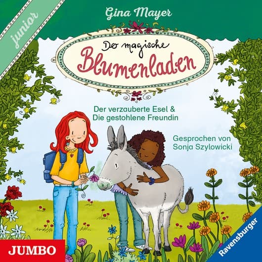 Tonie-Figur Der verzauberte Esel und Die gestohlene Freundin aus der Serie Der magische Blumenladen. junior