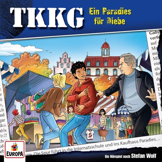 Tonie-Figur Ein Paradies für Diebe aus der Serie TKKG