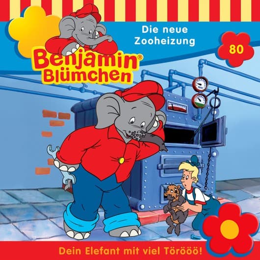 Tonie-Figur Die neue Zooheizung aus der Serie Benjamin Blümchen