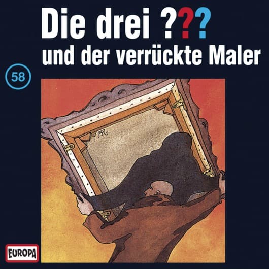 Tonie-Figur und der verrückte Maler aus der Serie Die drei ???