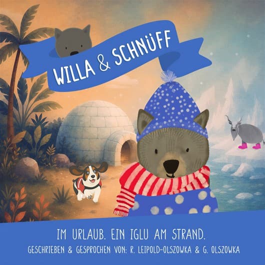 Tonie-Figur Ein Iglu am Strand aus der Serie Willa und Schnüff