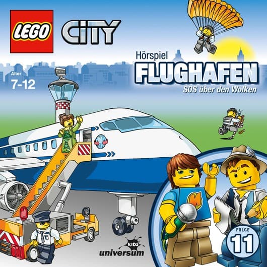 Tonie-Figur Folge 11 - Flughafen - SOS über den Wolken aus der Serie LEGO City