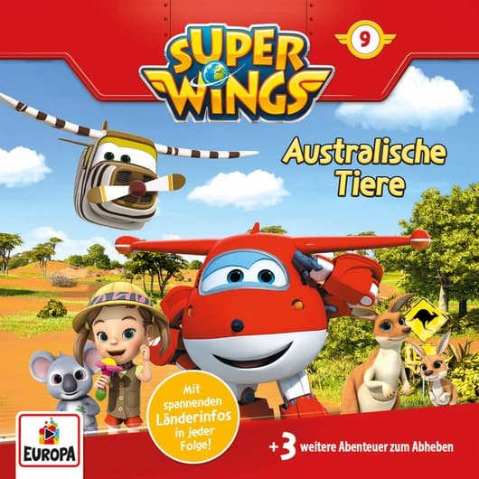 Tonie-Figur Australische Tiere aus der Serie Super Wings