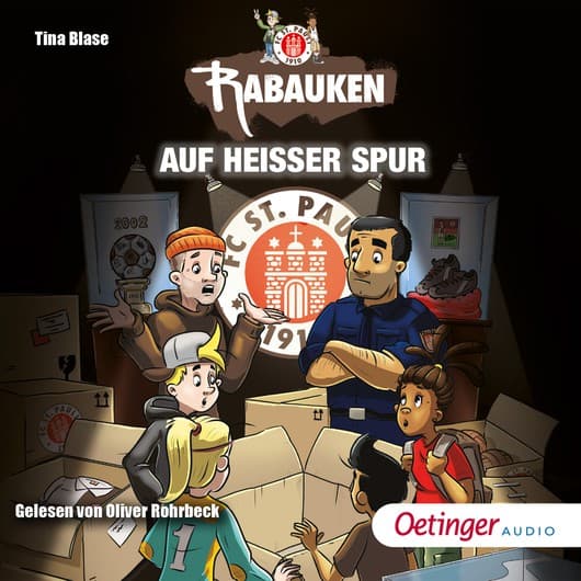 Tonie-Figur Auf heißer Spur aus der Serie St. Pauli Rabauken