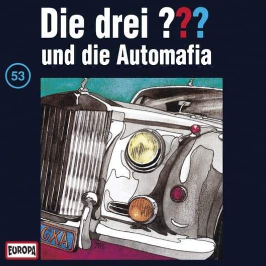 Tonie-Figur und die Automafia aus der Serie Die drei ???