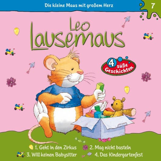 Tonie-Figur Folge 07: Geht in den Zirkus aus der Serie Leo Lausemaus