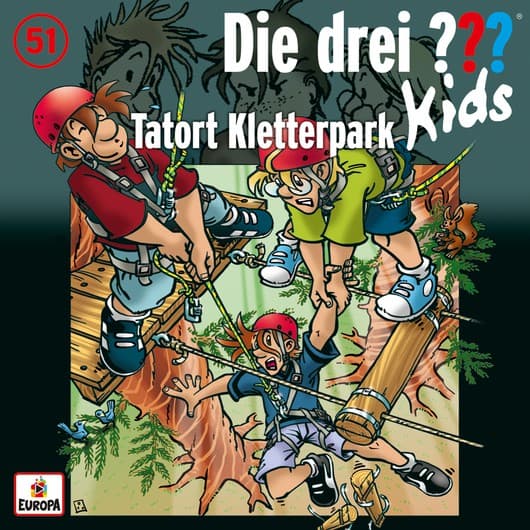 Tonie-Figur Tatort Kletterpark aus der Serie Die drei ??? Kids