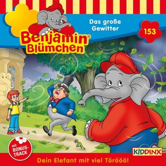 Tonie-Figur Das große Gewitter aus der Serie Benjamin Blümchen