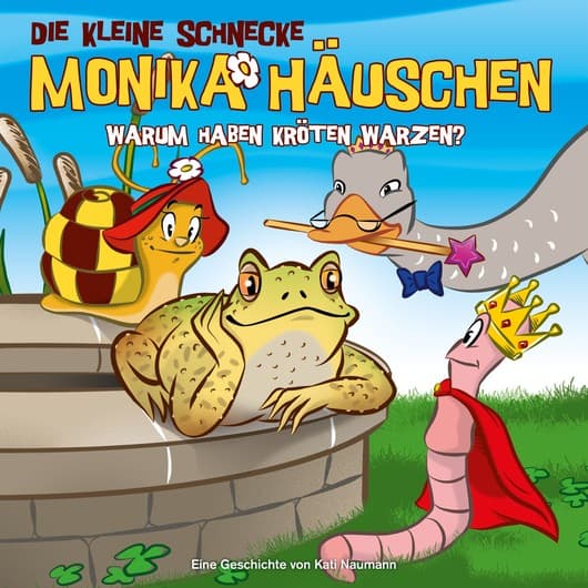 Tonie-Figur Warum haben Kröten Warzen? aus der Serie Die kleine Schnecke Monika Häuschen