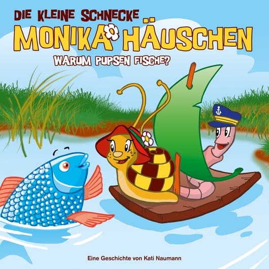 Tonie-Figur Warum pupsen Fische? aus der Serie Die kleine Schnecke Monika Häuschen
