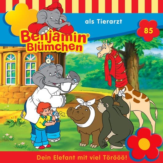 Tonie-Figur als Tierarzt aus der Serie Benjamin Blümchen