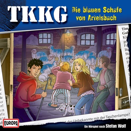 Tonie-Figur Die blauen Schafe von Artelsbach aus der Serie TKKG