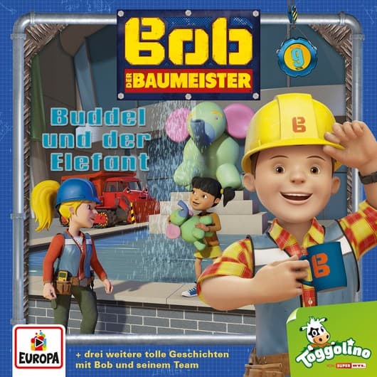 Tonie-Figur Buddel und der Elefant aus der Serie Bob der Baumeister