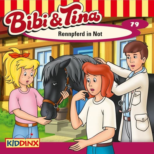 Tonie-Figur Rennpferd in Not aus der Serie Bibi & Tina