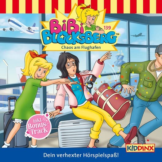 Tonie-Figur Chaos am Flughafen aus der Serie Bibi Blocksberg