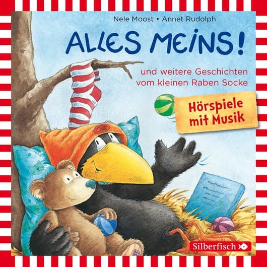 Tonie-Figur Alles meins!, Alles zurückgegeben! Alles fliegt! aus der Serie Der kleine Rabe Socke
