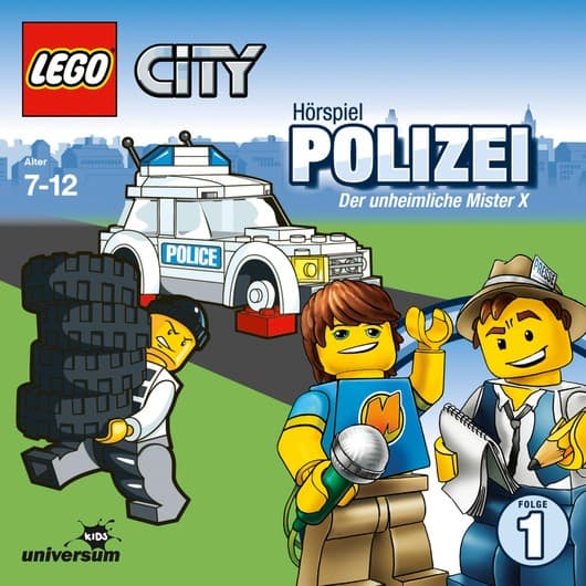 Tonie-Figur Folge 1 - Polizei - Der unheimliche Mister X aus der Serie LEGO City