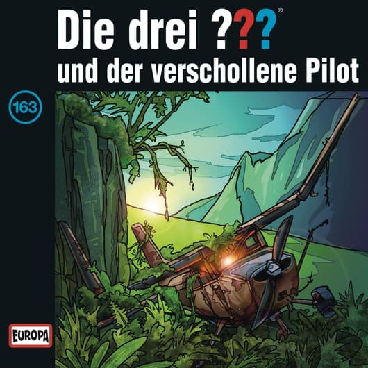 Tonie-Figur und der verschollene Pilot aus der Serie Die drei ???