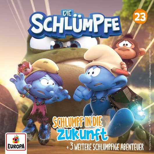 Tonie-Figur Folge 23: Schlumpf in die Zukunft aus der Serie Die Schlümpfe