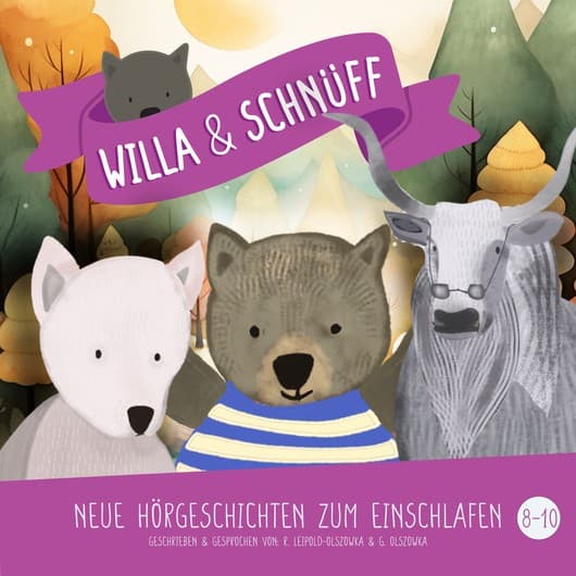 Tonie-Figur Folgen 8 - 10: Drei neue Hörgeschichten zum Einschlafen aus der Serie Willa und Schnüff