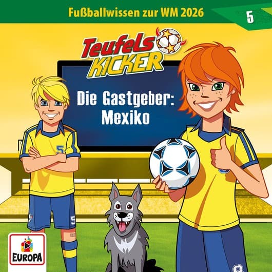 Tonie-Figur WM 2026-Wissen 05 - Die Gastgeber: Mexiko aus der Serie Teufelskicker