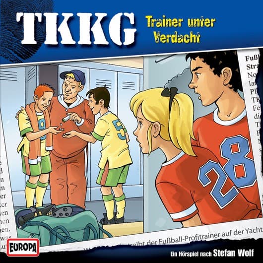 Tonie-Figur Trainer unter Verdacht aus der Serie TKKG