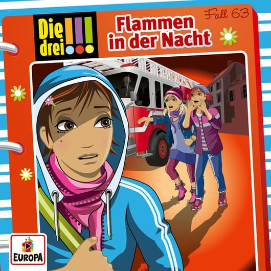 Tonie-Figur Flammen in der Nacht aus der Serie Die drei !!!