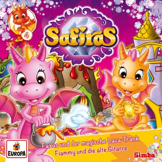 Tonie-Figur Faxus und der magische Lava-Trank / Fiammy und die alte Gitarre aus der Serie Safiras