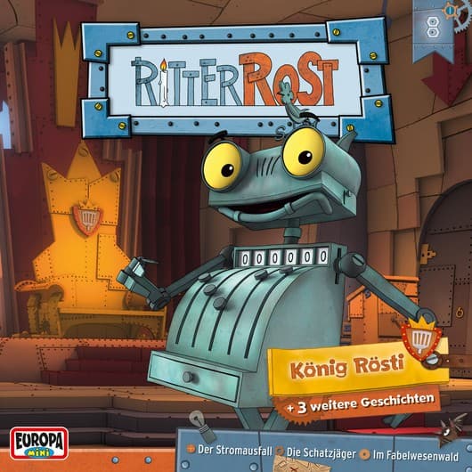 Tonie-Figur Hörspiel zur TV-Serie 08/König Rösti aus der Serie Ritter Rost