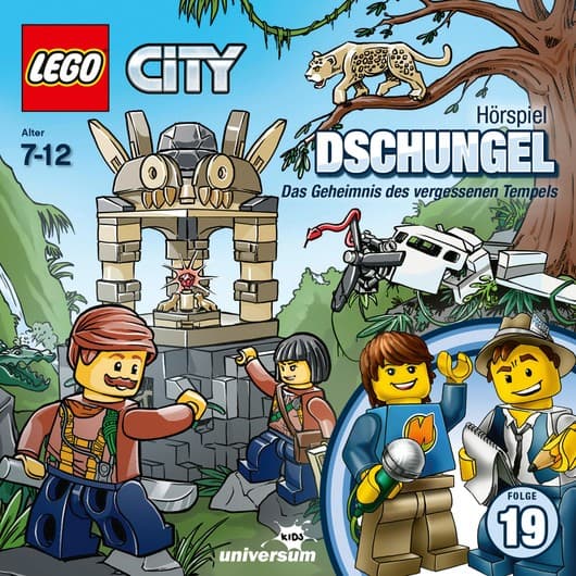 Tonie-Figur Folge 19 - Dschungel - Das Geheimnis des vergessenen Tempels aus der Serie LEGO City