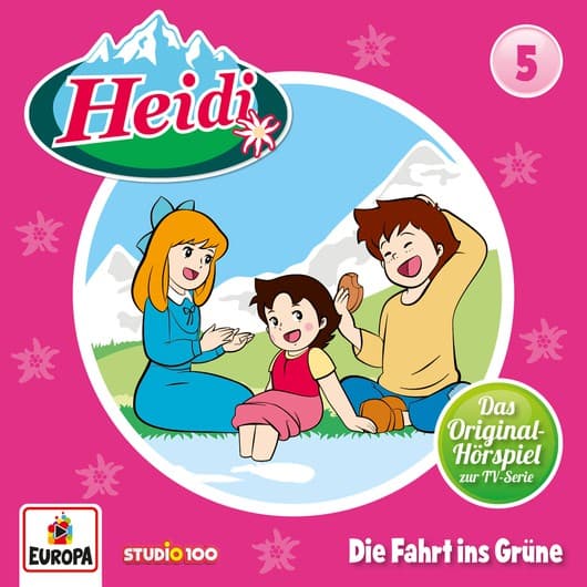Tonie-Figur Die Fahrt ins Grüne aus der Serie Heidi - Klassiker