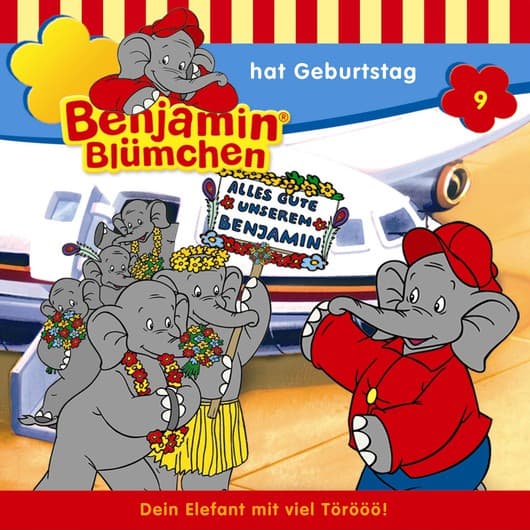 Tonie-Figur hat Geburtstag aus der Serie Benjamin Blümchen