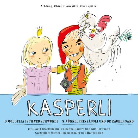 Tonie-Figur D Goldelia isch verschwunde / S Nünnelprinzässli und de Zaubersand aus der Serie Kasperli