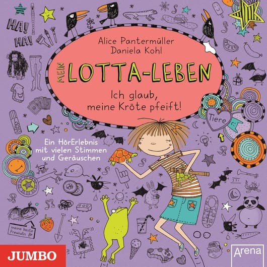 Tonie-Figur Ich glaub, meine Kröte pfeift! aus der Serie Mein Lotta-Leben