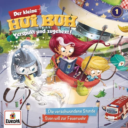 Tonie-Figur Die verschwundene Stunde / Sven will zur Feuerwehr aus der Serie Der kleine Hui Buh