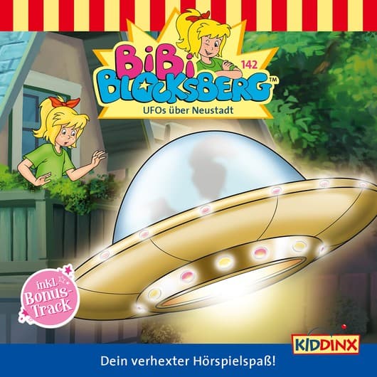 Tonie-Figur UFOs über Neustadt aus der Serie Bibi Blocksberg