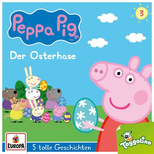 Tonie-Figur Der Osterhase (und 4 weitere Geschichten) aus der Serie Peppa Pig