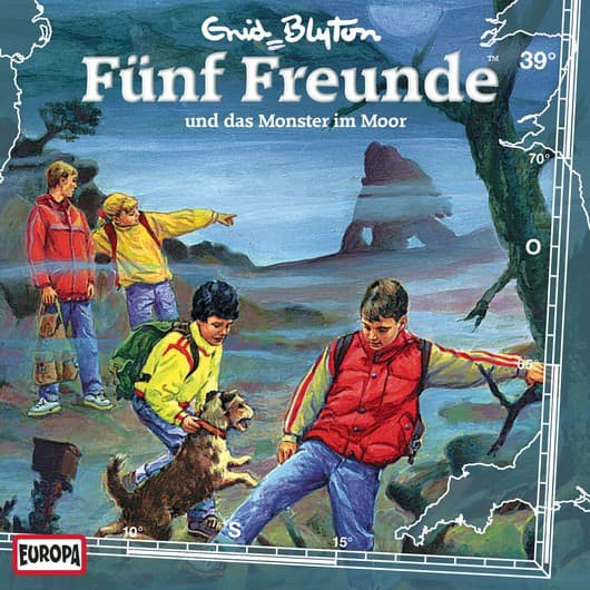 Tonie-Figur und das Monster im Moor aus der Serie Fünf Freunde